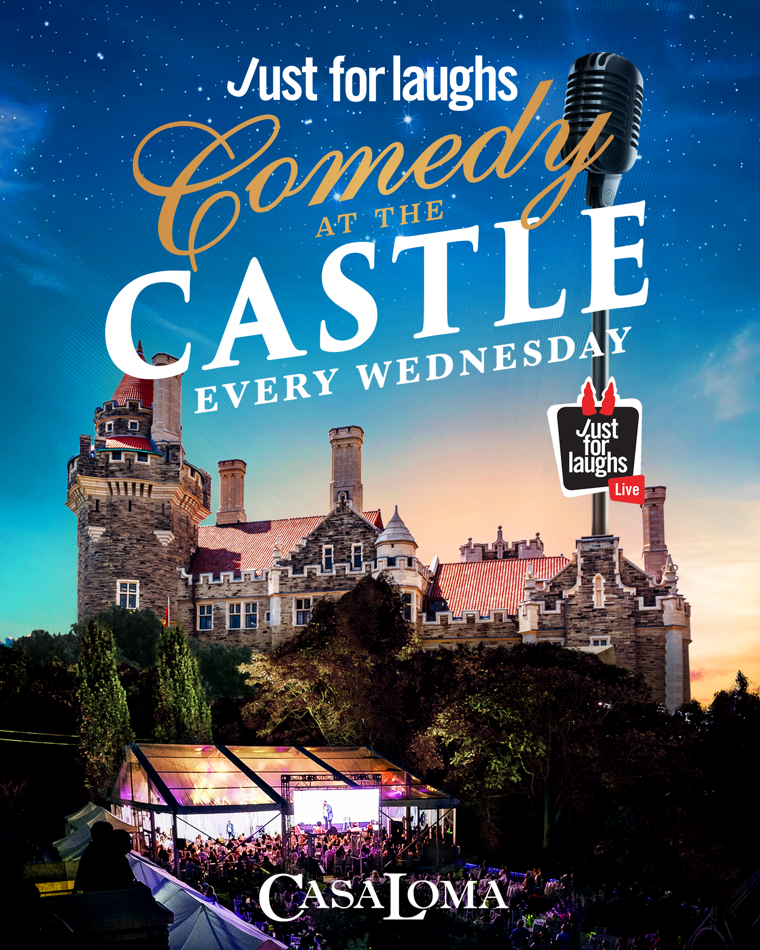 COMEDY AT THE CASTLE